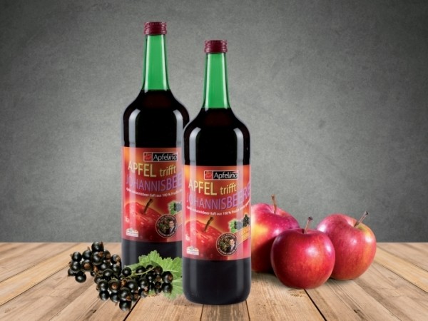  Apfel-Johannisbeersaft 1 l