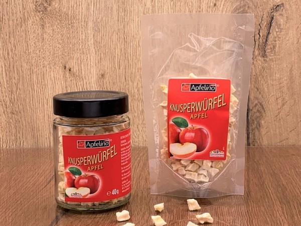 Knusperwürfel Apfel 40 g